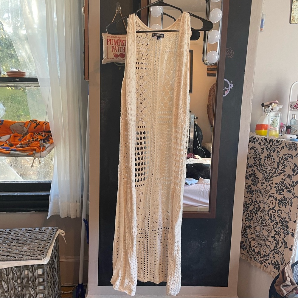 Freshman 1996 Sleeveless Cardigan